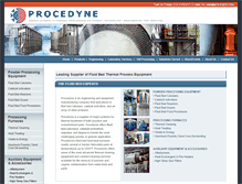 Tablet Screenshot of procedyne.com